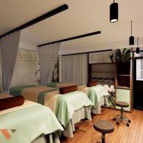 Ấn tượng với thiết kế spa Hamina Care 